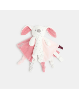 Doudou plat velours lapin