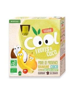 Cool Fruits - Poire de Provence Banane lait de Coco Acérola