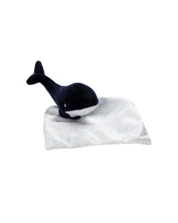 Doudou mouchoir baleine