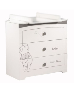 Commode 3 tiroirs adorable pooh