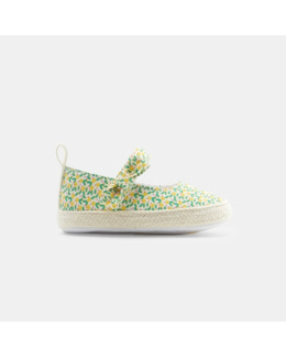 Ballerines toile imprimée citrons