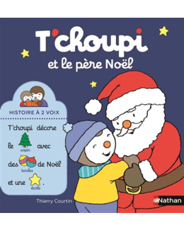 Livre T'choupi et le père Noël