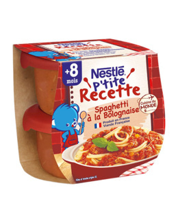 Les p’tites recettes - Spaghettis à la bolognaise