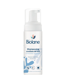 Shampooing croûtes de lait
