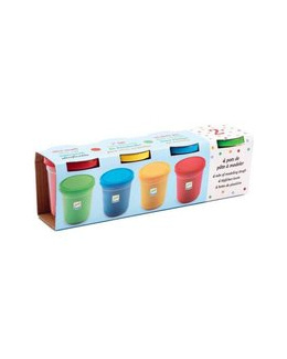 4 pots de pâte à modeler