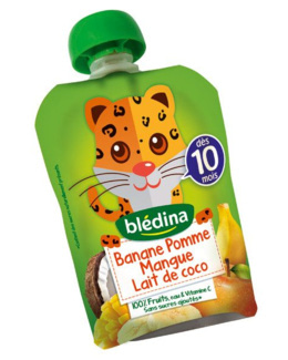 Gourde Fruit - Pomme Banane Mangue Lait de Coco