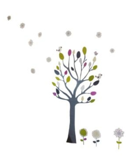 Sticker bebe arbre geant P tit nid 