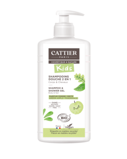 Shampooing douche 2 en 1 - parfum pomme verte