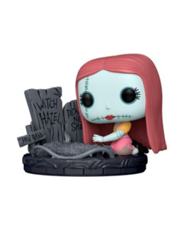 Figurine Sally au cimetière Pop! en vinyle - L'Étrange Noël de Monsieur Jack