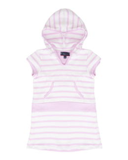 Robe "Balancelle" Baby - coton épais - Milk/Mauve Rose