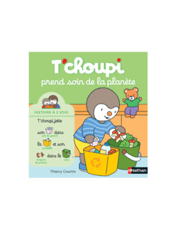 Livre T'choupi prend soin de la planète !
