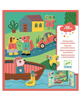 Stickers repositionnables Les animaux