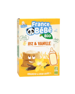 Céréales Riz Vanille sans gluten - 200g - A partir de 4 mois