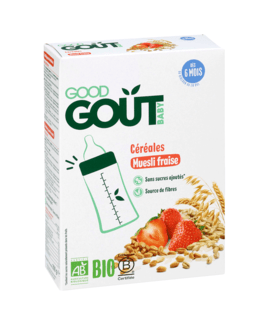 Céréales infantiles Muesli Fraise Bio