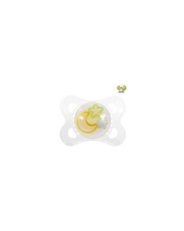 Sucette anatomique silicone nuit (1er âge)