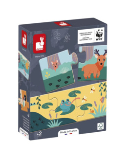 Puzzle Animaux Les Empreintes WWF