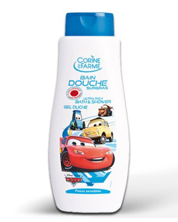 Douche et Bain surgras Cars - 400 ml