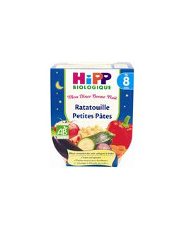 Ratatouille petites pâtes 190 g dès 8 mois