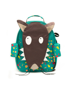 Petit Sac à dos loup - 32 cm