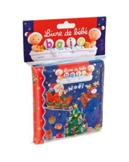 Livre de bain Noël - l'imagerie des bébés