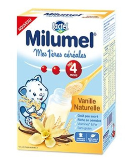 Mes 1ères céréales infantile Milumel - Vanille naturelle