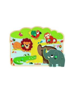 Puzzle musical enfant Baobab 5 pièces