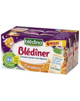 Blédîner - Briques Lait Carottes