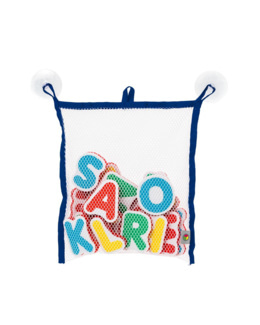 26 lettres en mousse pour le bain