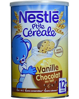 P'tite céréale chocolat au lait-vanille