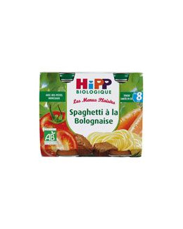 Spaghetti à la bolognaise 190 g dès 8 mois