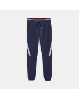 Jogging tricolore Okaïdi Sport bleu garçon