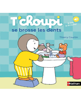 Livre T'Choupi se brosse les dents