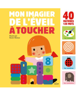 Livre Mon imagier de l'éveil à toucher
