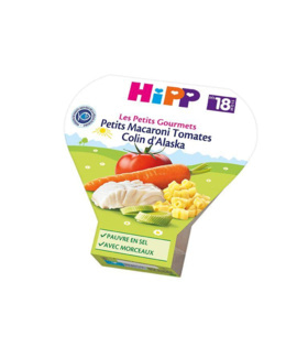 Petites Macaroni Tomates Colin D'Alaska - dès 18 mois