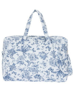 Sac à langer à anses Toile de Jouy