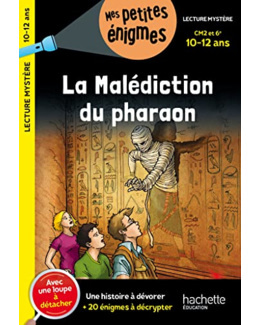 La Malédiction du pharaon - CM2 et 6e - Cahier de vacances 2023