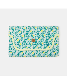 Tapis à langer de voyage citrons naissance