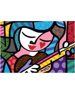 Puzzle Romero Britto - Girl with guitar