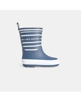 Bottes de pluie rayées