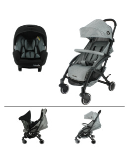 Poussette duo combinée lili + siège auto beone evo