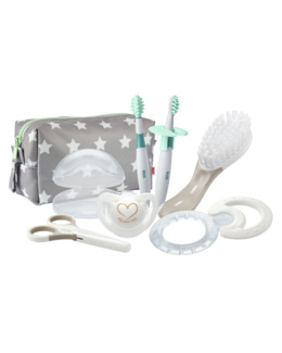 Trousse de soin + 7 produits nouveau-né