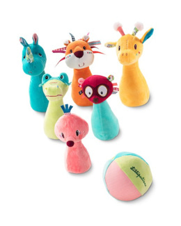 Jeu de quilles en tissus Jungle