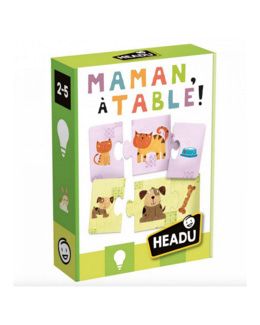 Puzzle Maman à table