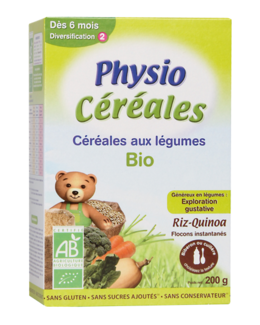 Physio Céréales Bio Légumes 200g