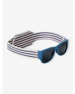 Lunettes de soleil à bandeau rayé bébé garçon