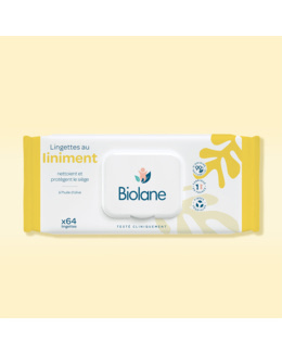 Lingettes bébé au liniment