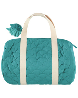 Sac week-end en coton forme polochon