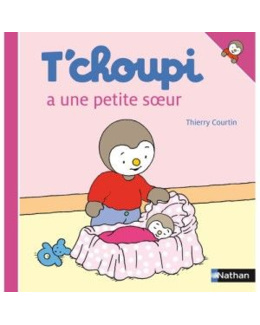Livre T'choupi a une petite soeur