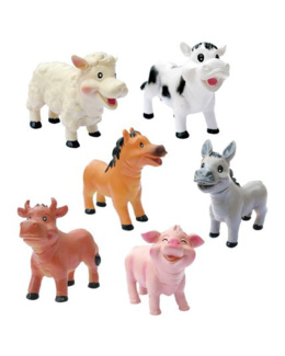 Figurines bébés animaux de la ferme