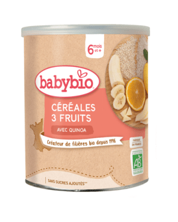 BIO Céréales 3 fruits 220 g dès 6 mois